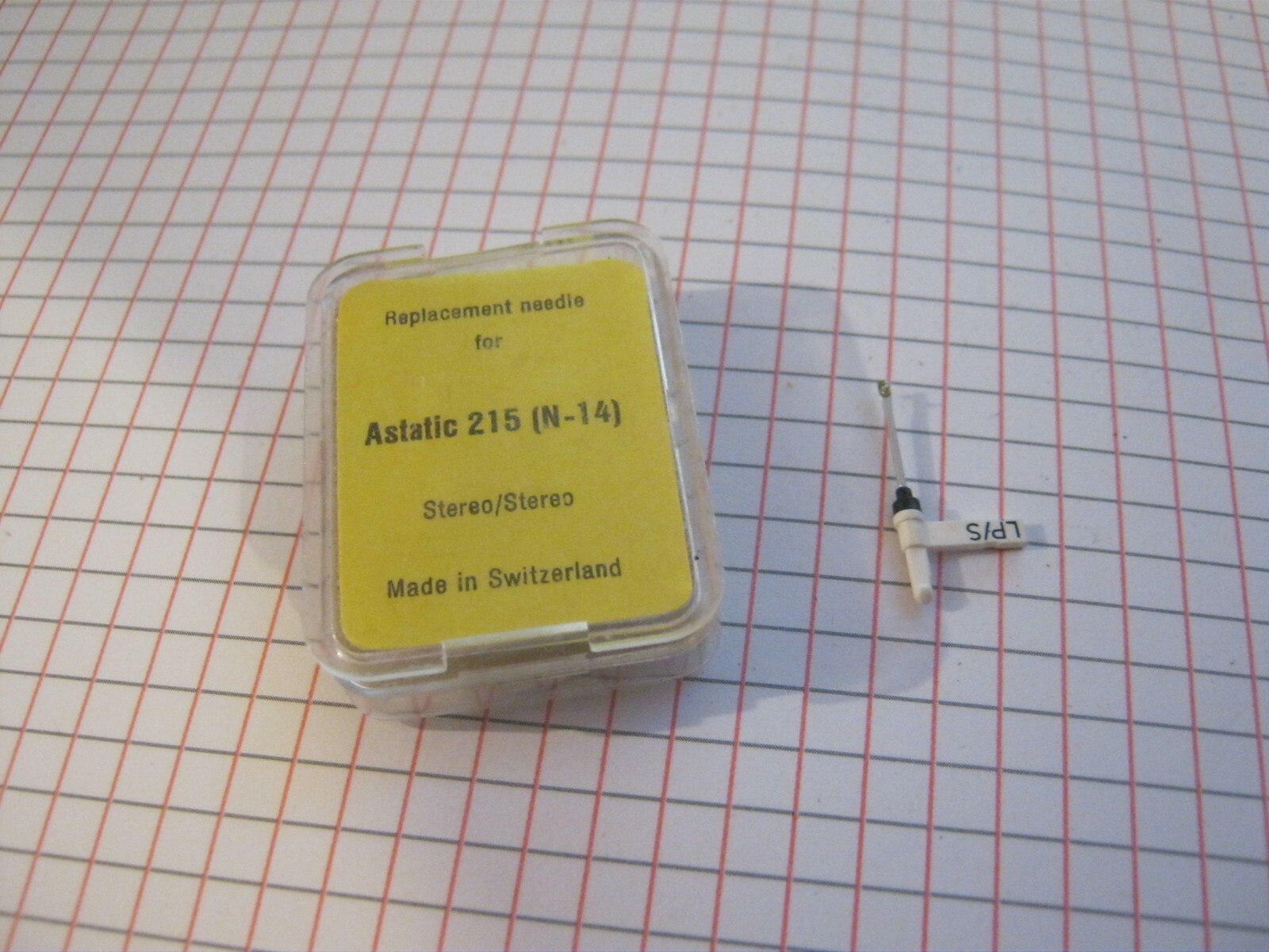 Puntina Giradischi per Astatic 215 ( N-14 ) Ricambi Audio