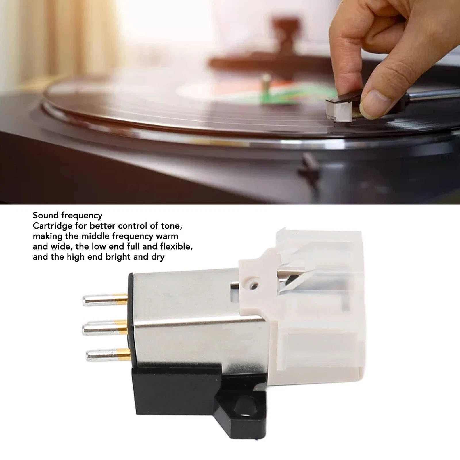 Moving Magnet Turntable Cartridge for AT 91 2001 3600L Diamond tip