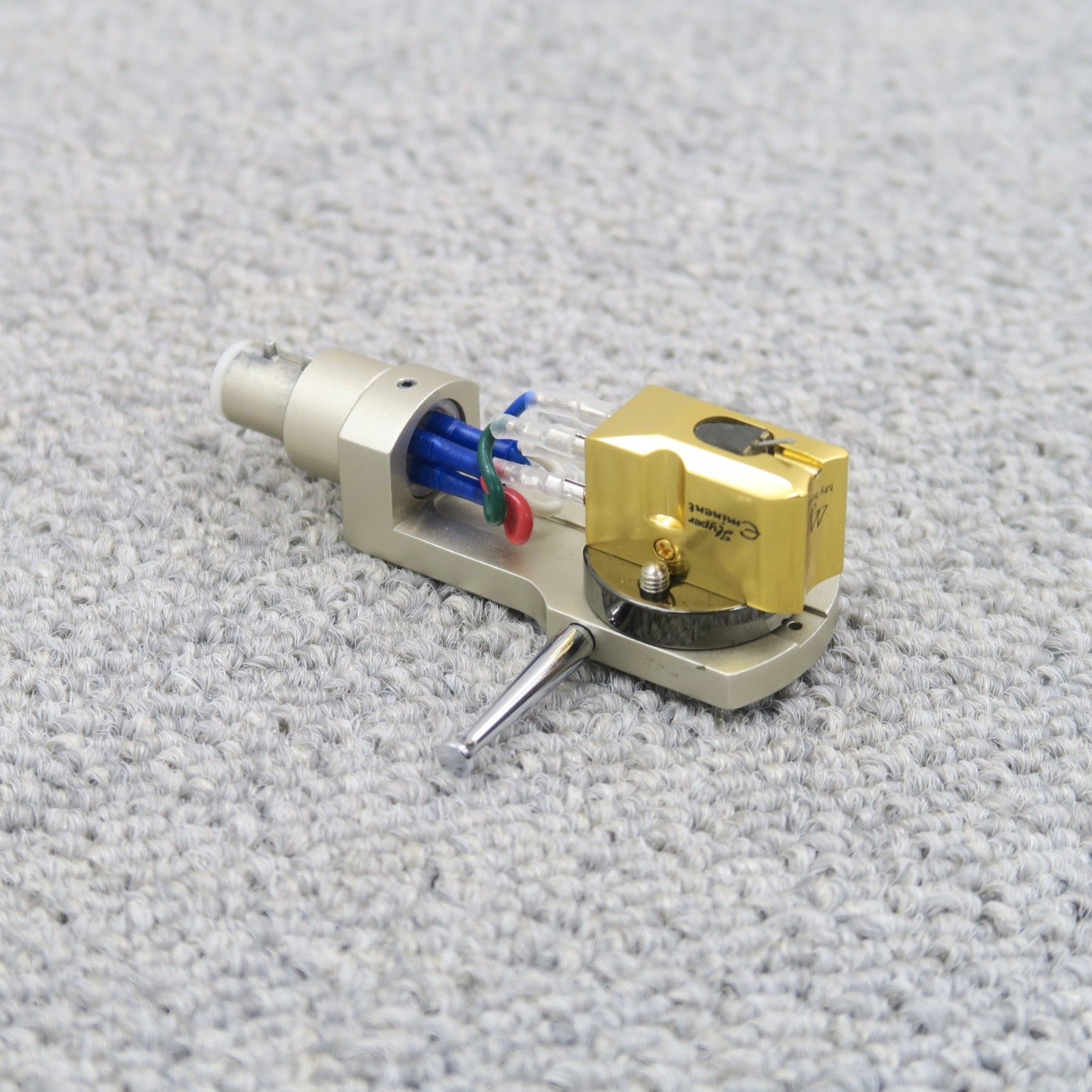 My Sonic Lab Hyper Eminent SH-1R MC Cartridge with Headshell Working & Tested JP
