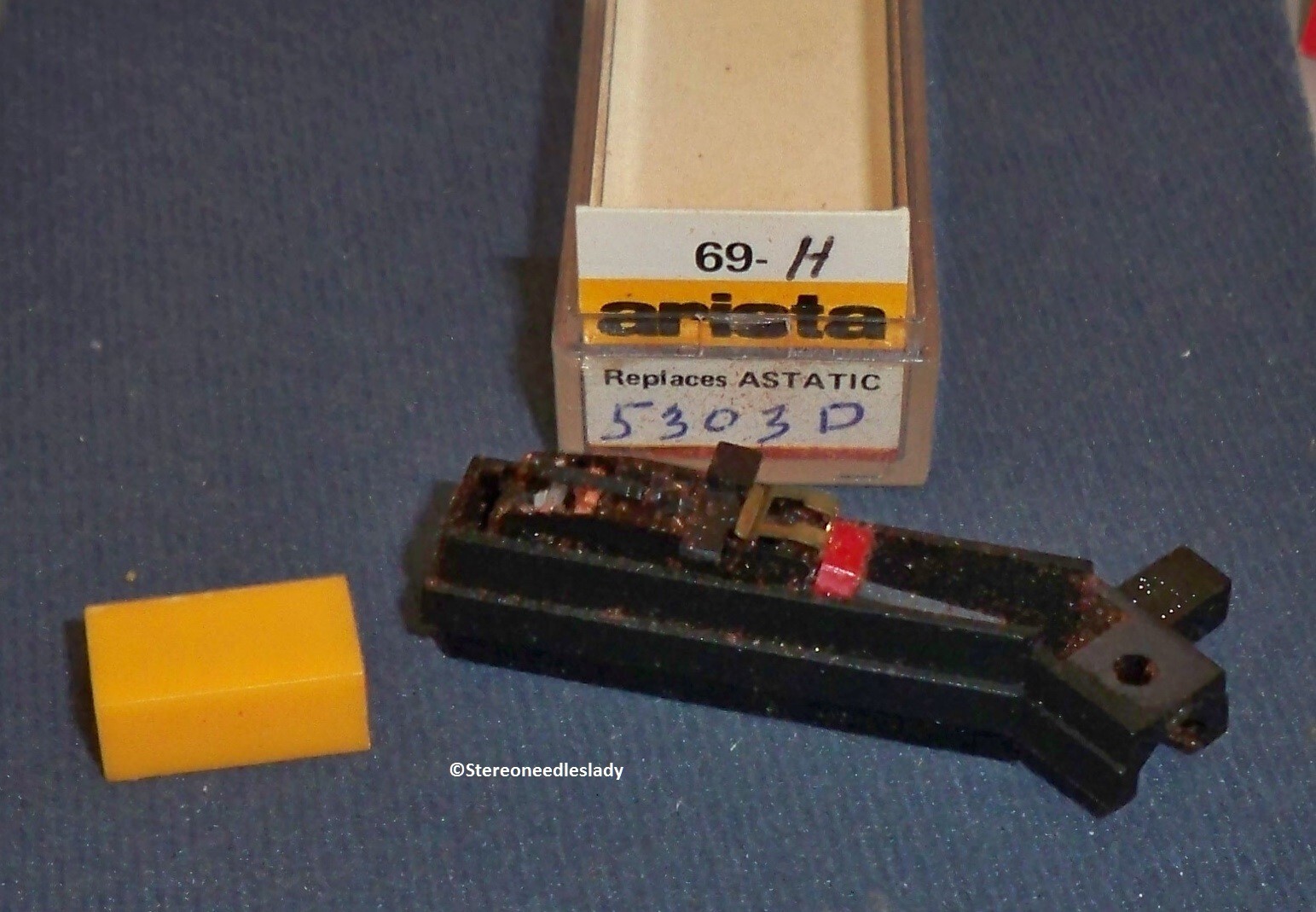 Arista 69-H for Electro-Voice 5303D CARTRIDGE NEEDLE for TETRAD T3MD AIRLINE