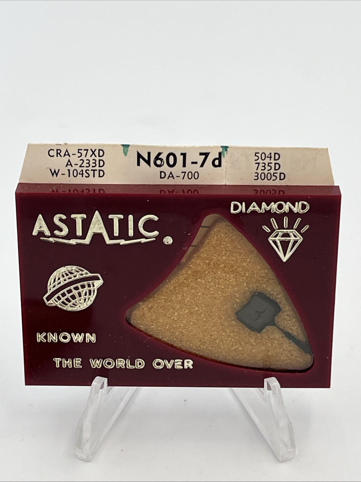 Astatic N601-7d Diamond Needle NOS Ronette DA-700 Stereo LP 3005D 702-D7