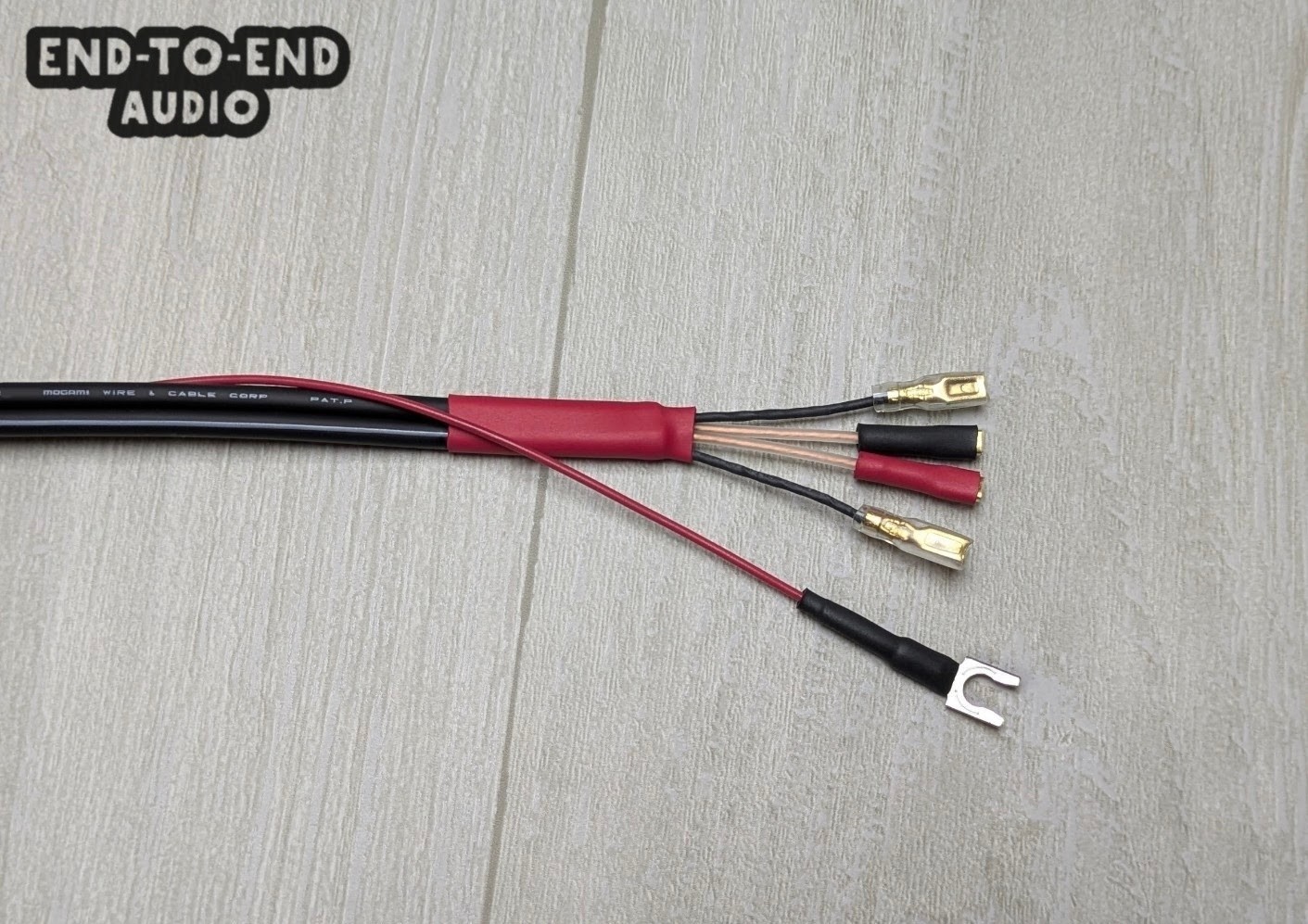 DUAL Turntable Replacement Cable | Mogami Cable | Rean RCA Spade | Restoration