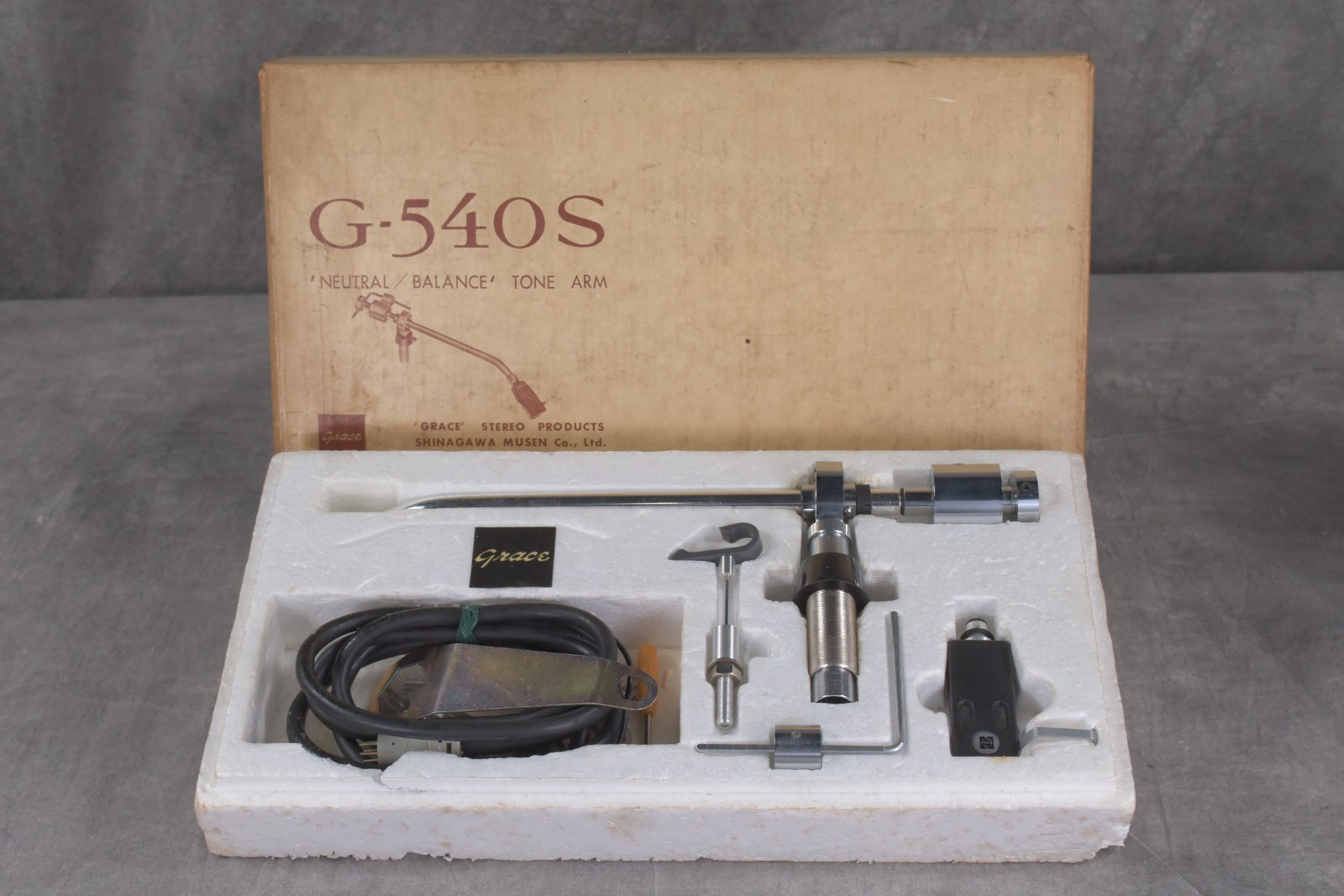 Grace G-540S Tonearm W/ original Box In Excellent Condition