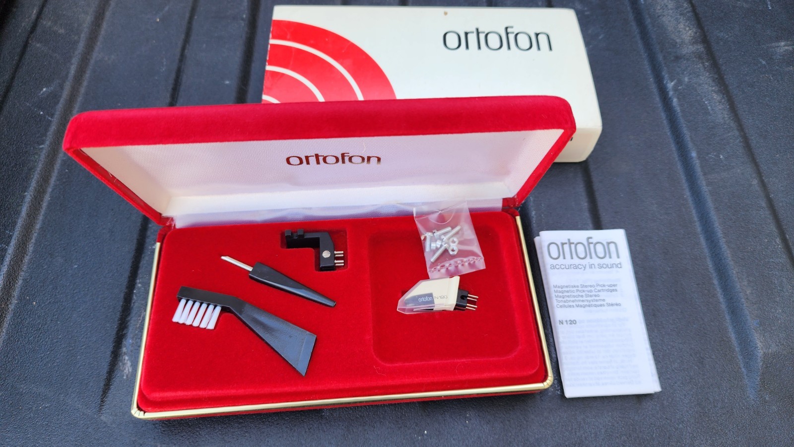 Vintage Ortofon N-120 Needle Kit With ￼Cartridge NEW