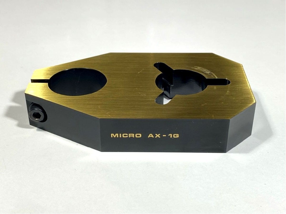 MICRO AX-1G Tonearm Base Gold Model For DDX-1000 DDX-1000G Turntable Rare Audio
