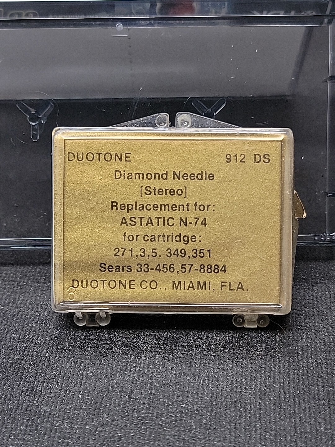 NOS DUOTONE replacement needle stylus 912 D/S Astatic N74 Phonograph