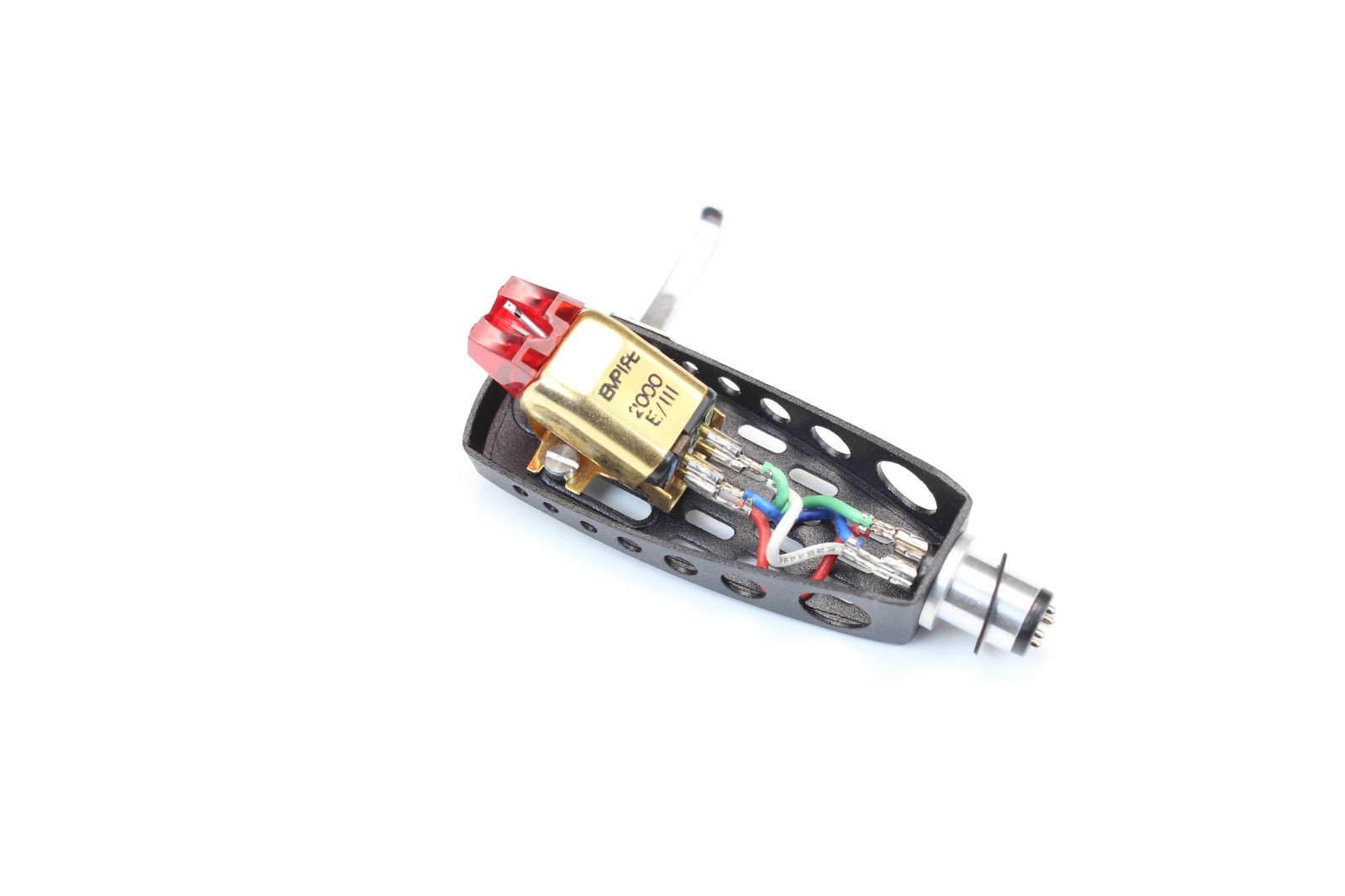 Vintage Empire 2000 E III Cartridge And Stylus On Headshell