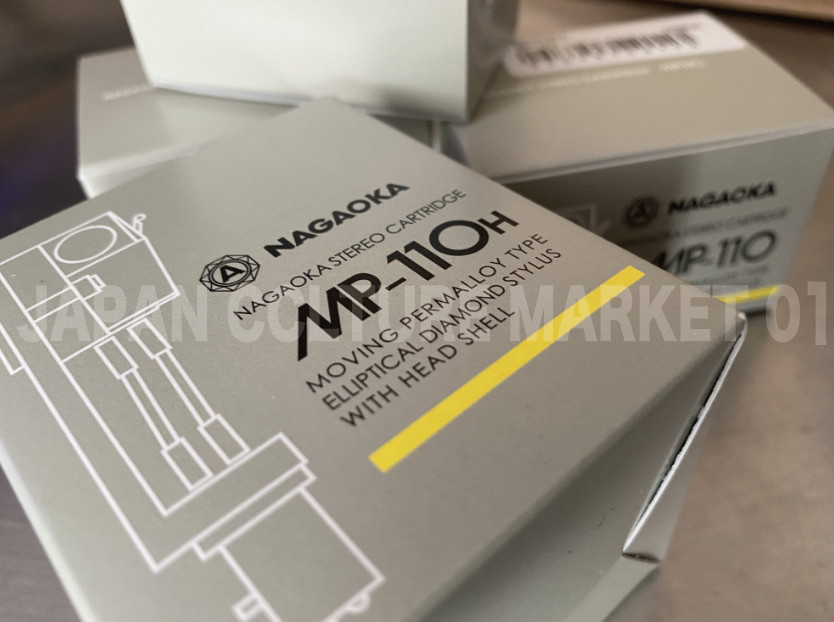 NAGAOKA MP-110H MP type stereo cartridge with head shell set for Turntable