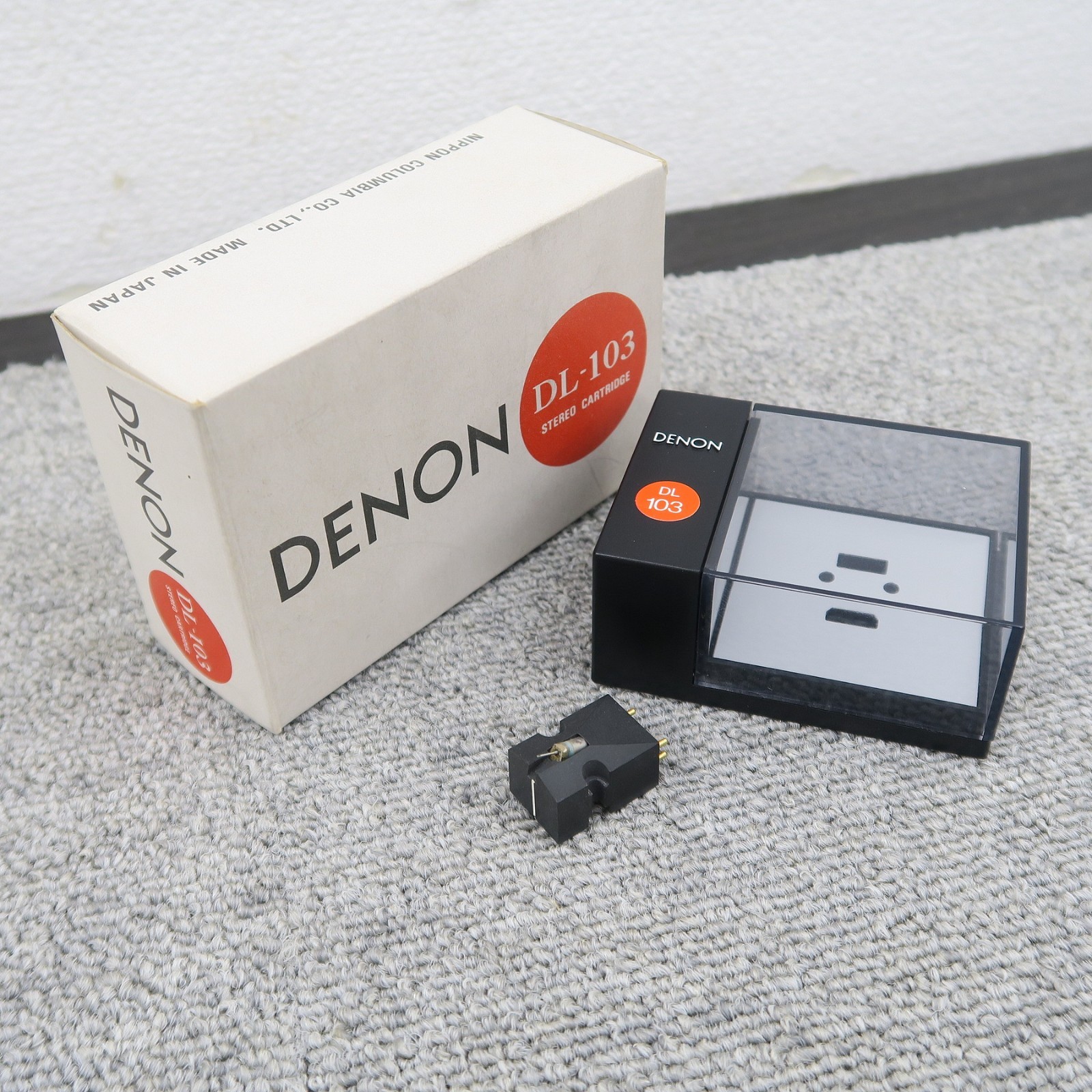 Denon DL-103 MC Phono Stereo Cartridge Moving Coil Tested