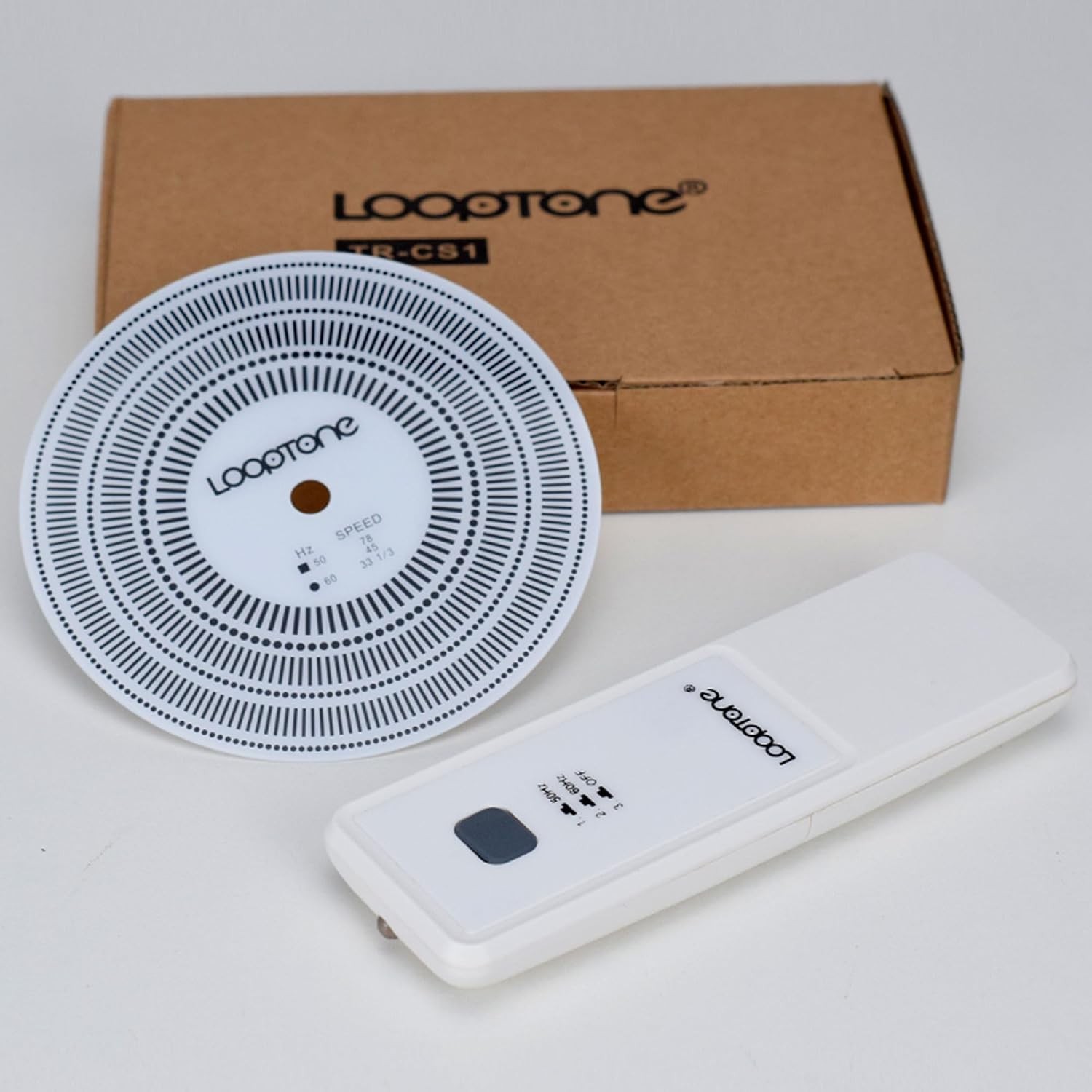 Turntable Tachometer Disc and Strobe Light