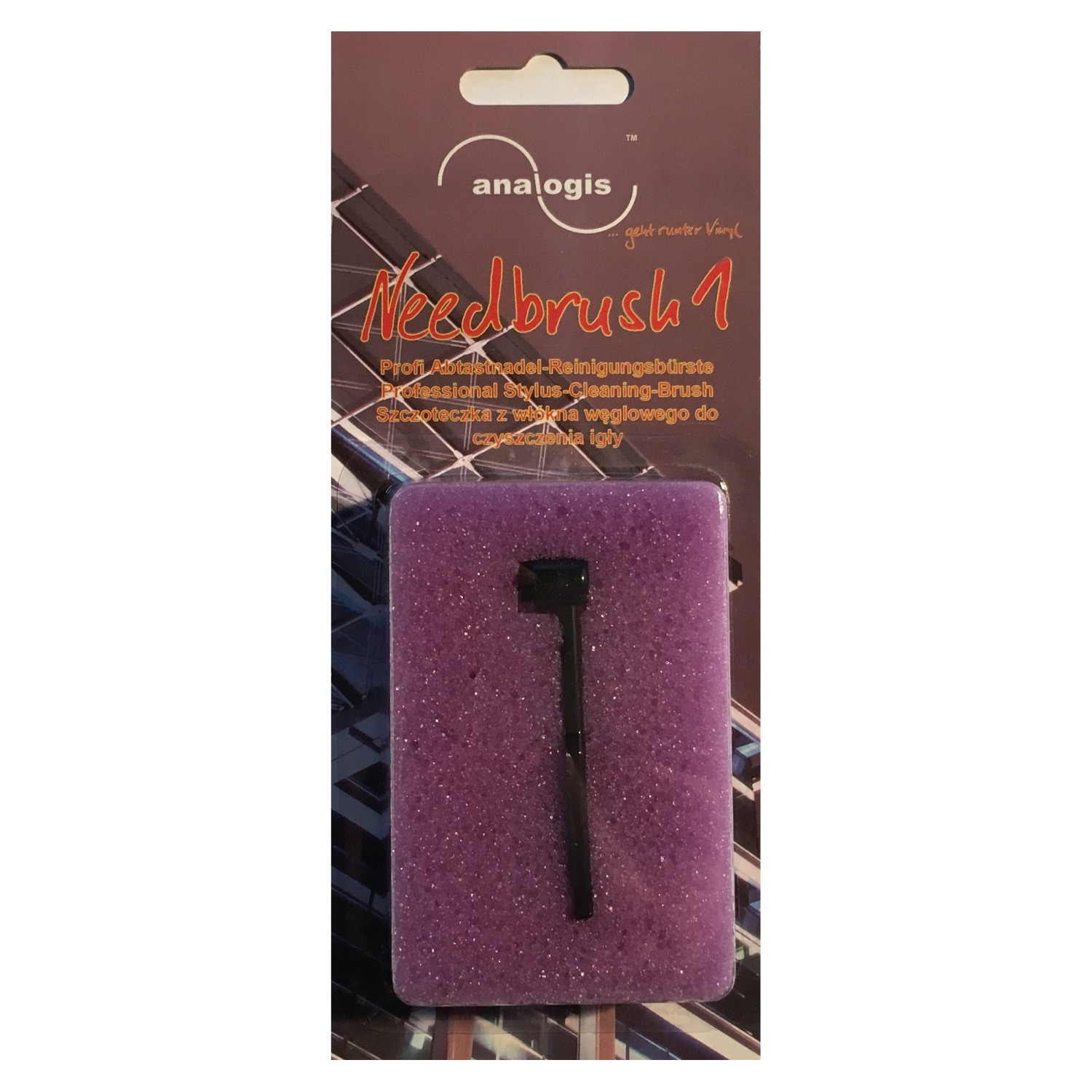 Analogis Pickup Needle Cleaning Brush Needbrush 1 (6087) NEW!