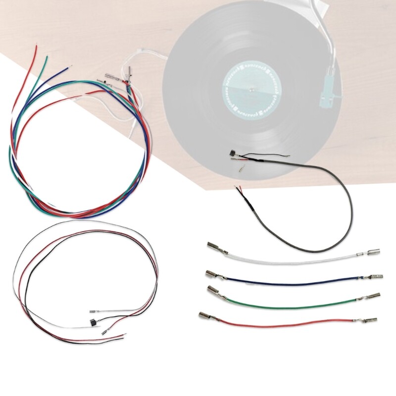 Cartridge Cable Leads Header Wire for Record Player Headshell Connection Cable