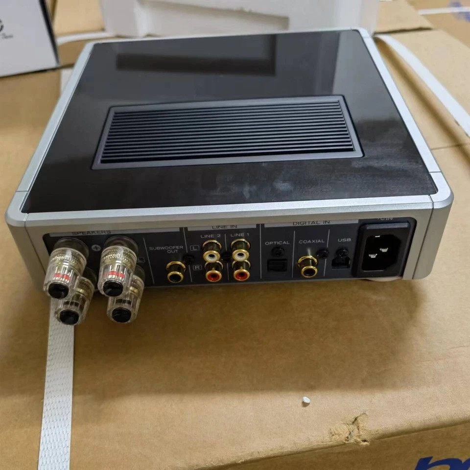 TEAC A-H01 Stereo Integrated Amplifier (Silver) with USB Audio Streaming in 230V