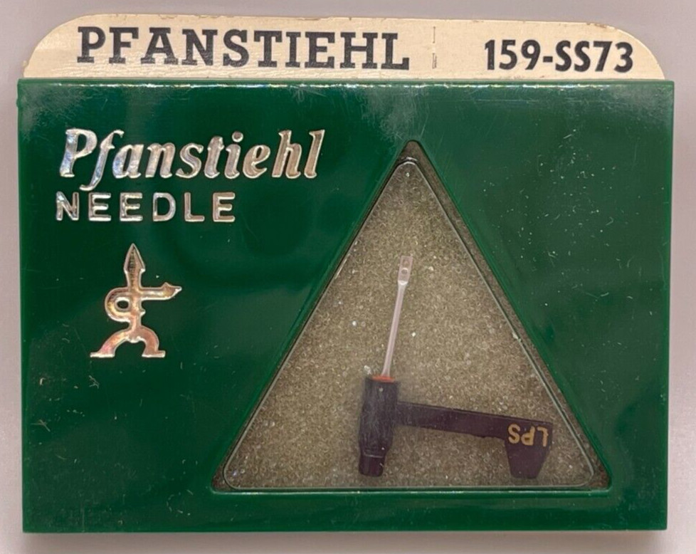 Pfanstiehl 159-SS73 Synthetic Sapphire Dual Needle Stylus 159ds77 NEW NOS