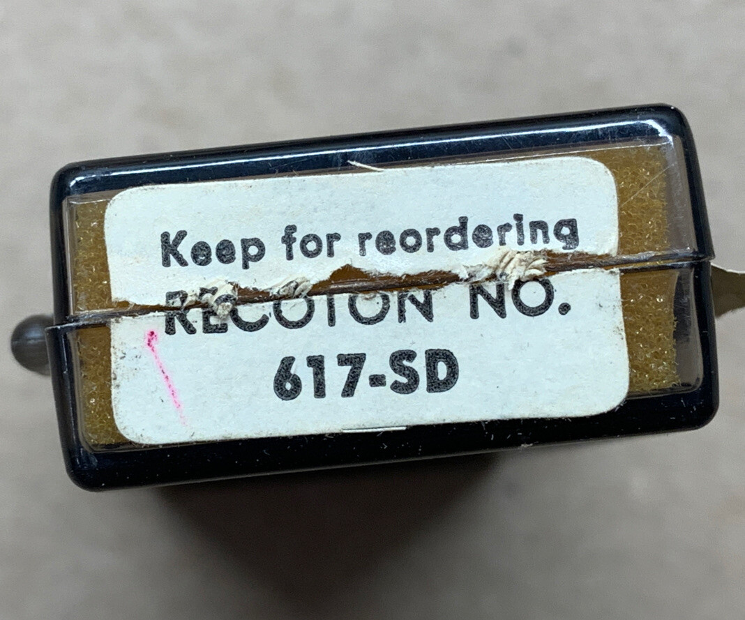 Recoton Hand Polished Diamond Phono Stylus For Record Player Turntable 617-SD