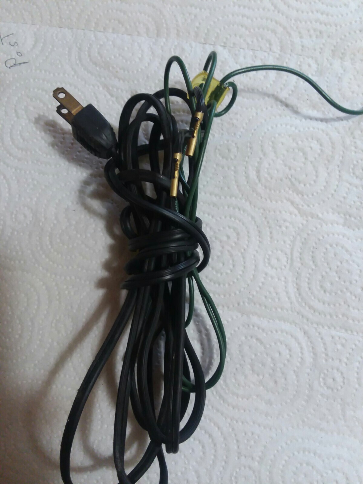 BIC Turntable 960 power cord and ground wire