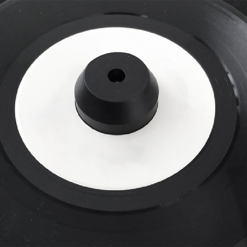 45 RPM Adapter Solid Aluminum Center Adapter for 7 Inch EP Record Vinyl C2D5