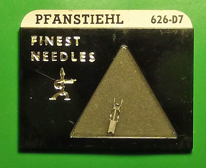 TURNTABLE NEEDLE STYLUS for Sony ND-111E ND-112G, VC-8E Pfanstiehl Finest 626-D7