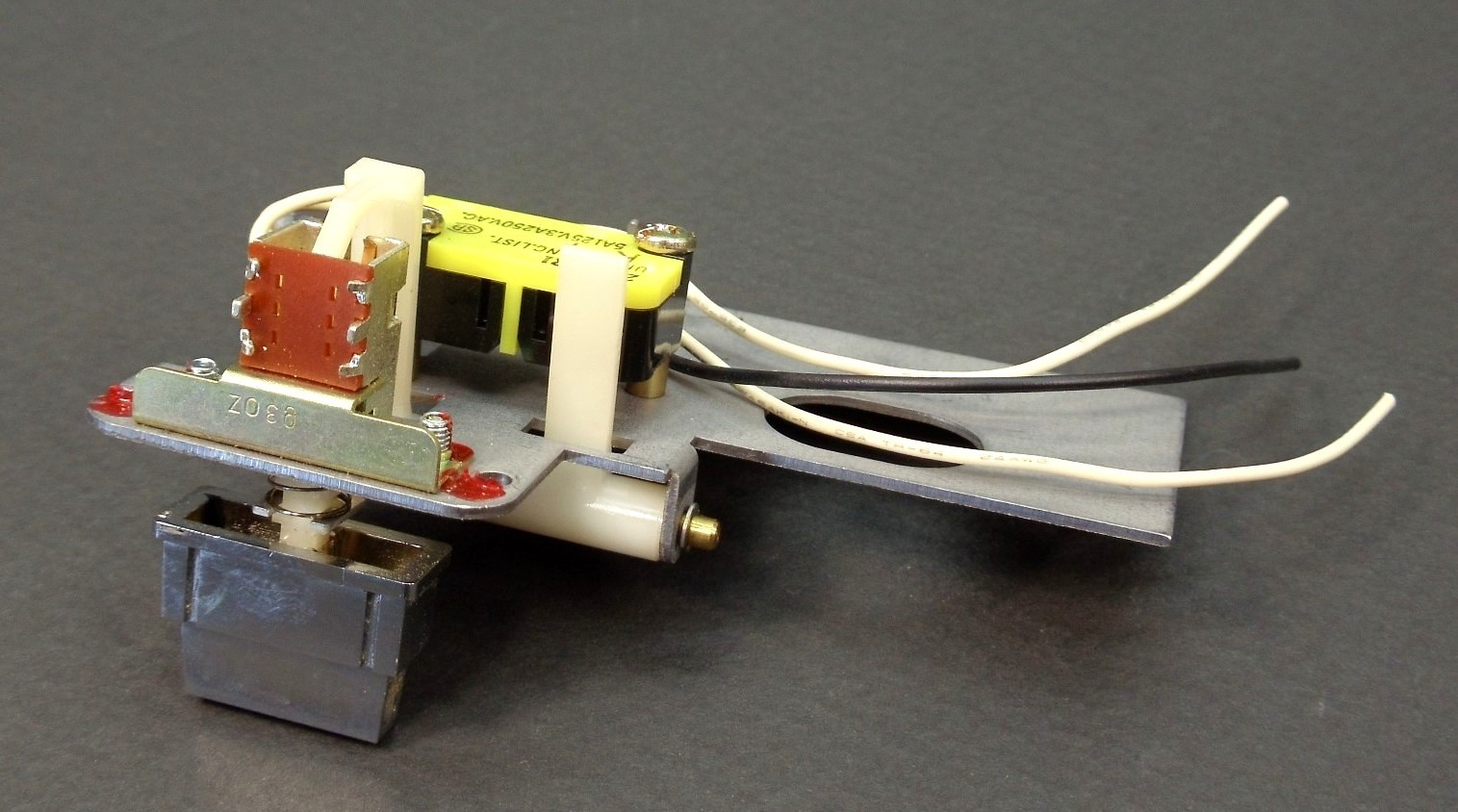 Kenwood KD-4100 Turntable Repair Part POWER SWITCH Assembly w/ Silver Cap