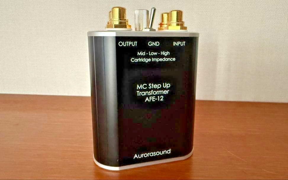 Aurorasound AFE-12 MC Step Up Transformer Lundahl Transparency Phono Audio