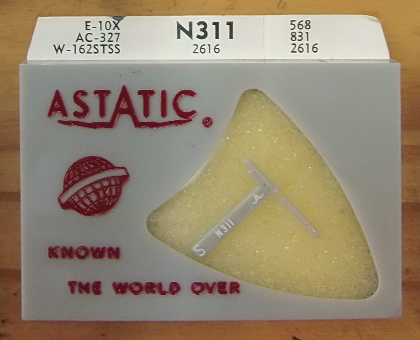 Astatic N311 RECORD NEEDLE STYLUS for MOTOROLA SK100-4 SK124 SP51 SP52 SP53 358