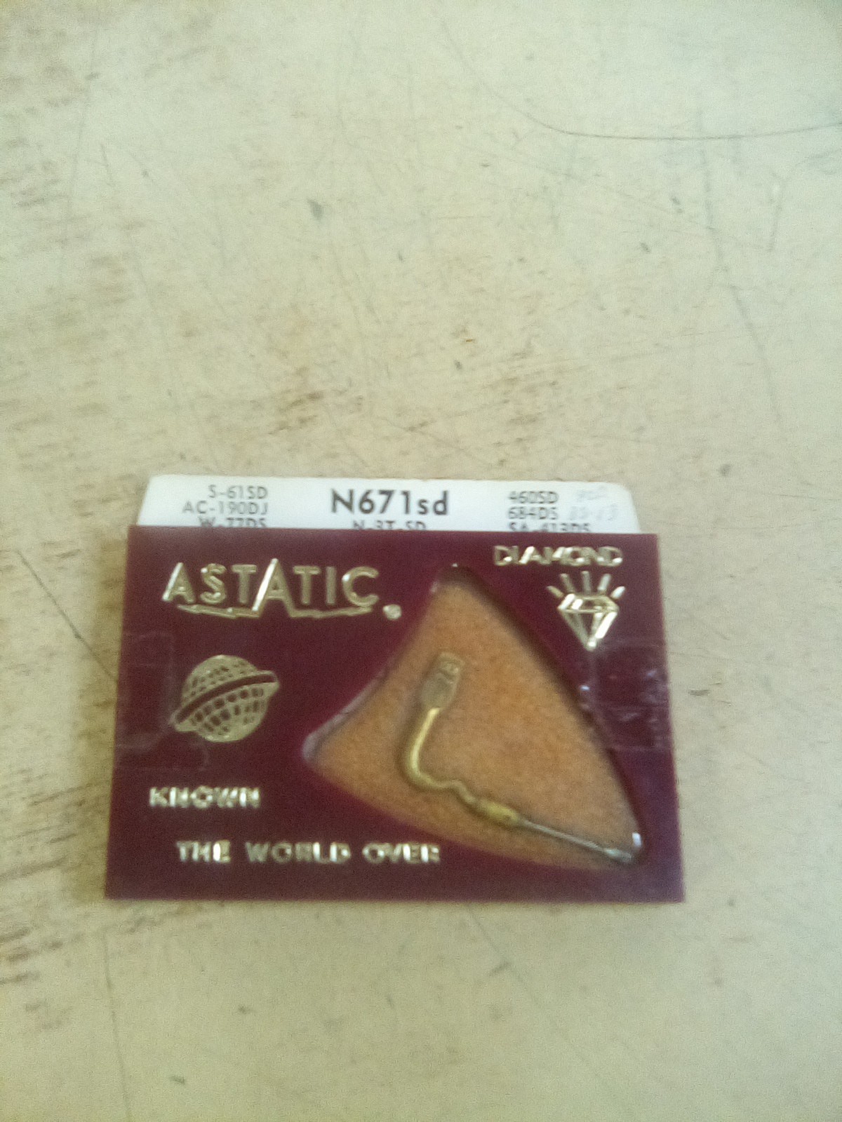 Astatic NOS N671SD Diamond Needle