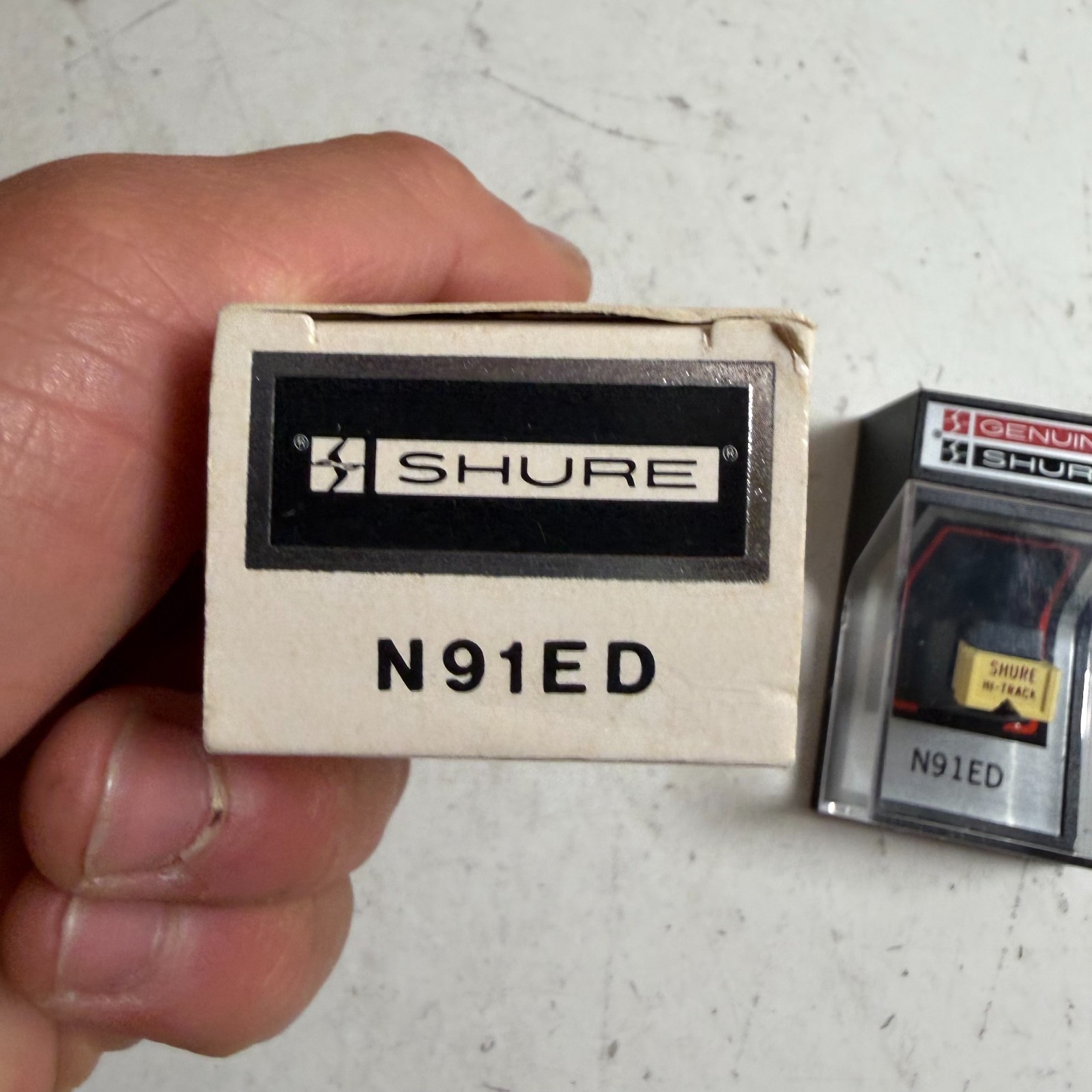 Vintage Genuine Shure N91ED Replacement Stylus Needle for Hi-Track – AS IS