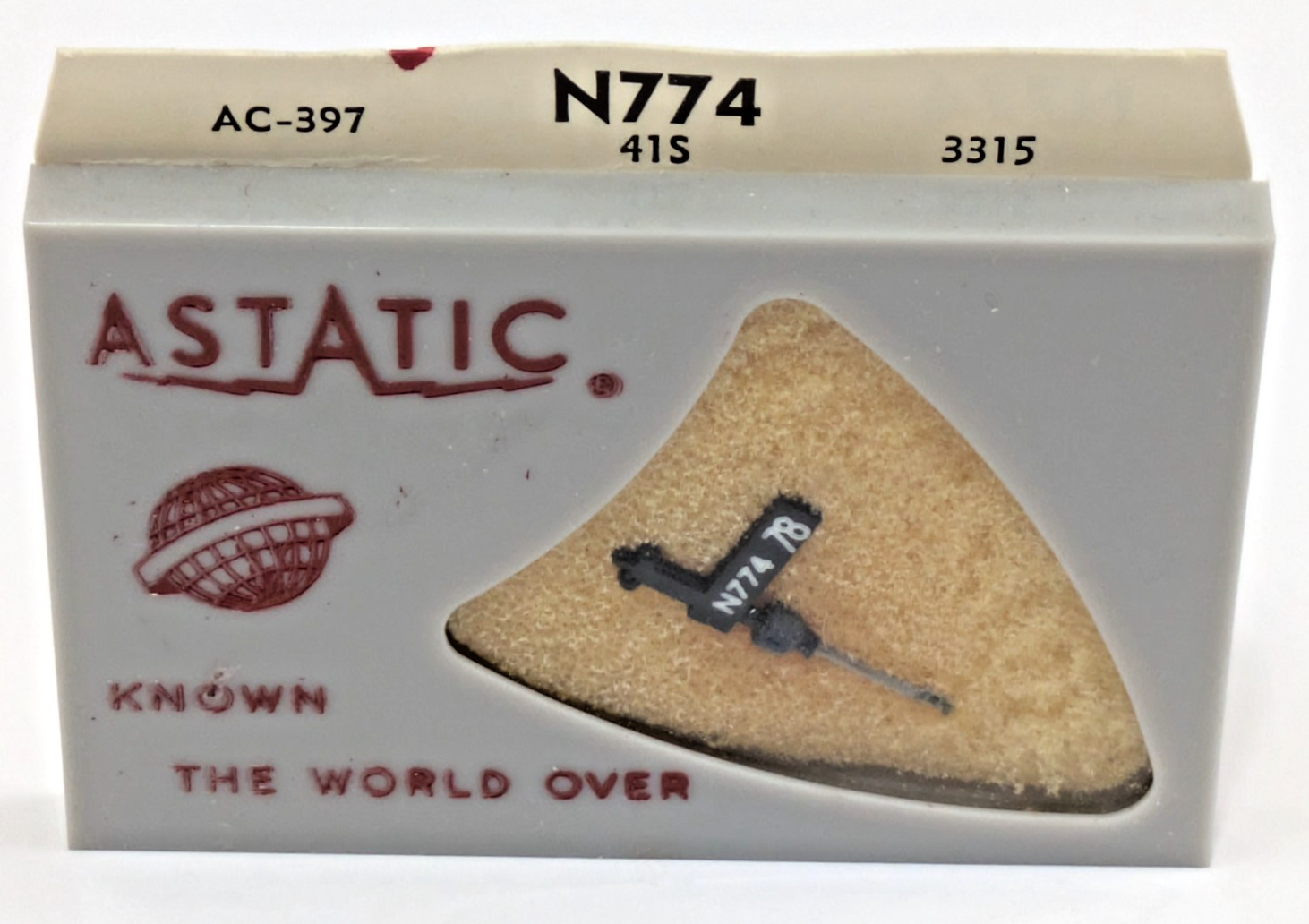 Astatic N774-41S Needle Record Player Stylus Tetrad 78 LP Sapphire AC-397 3315
