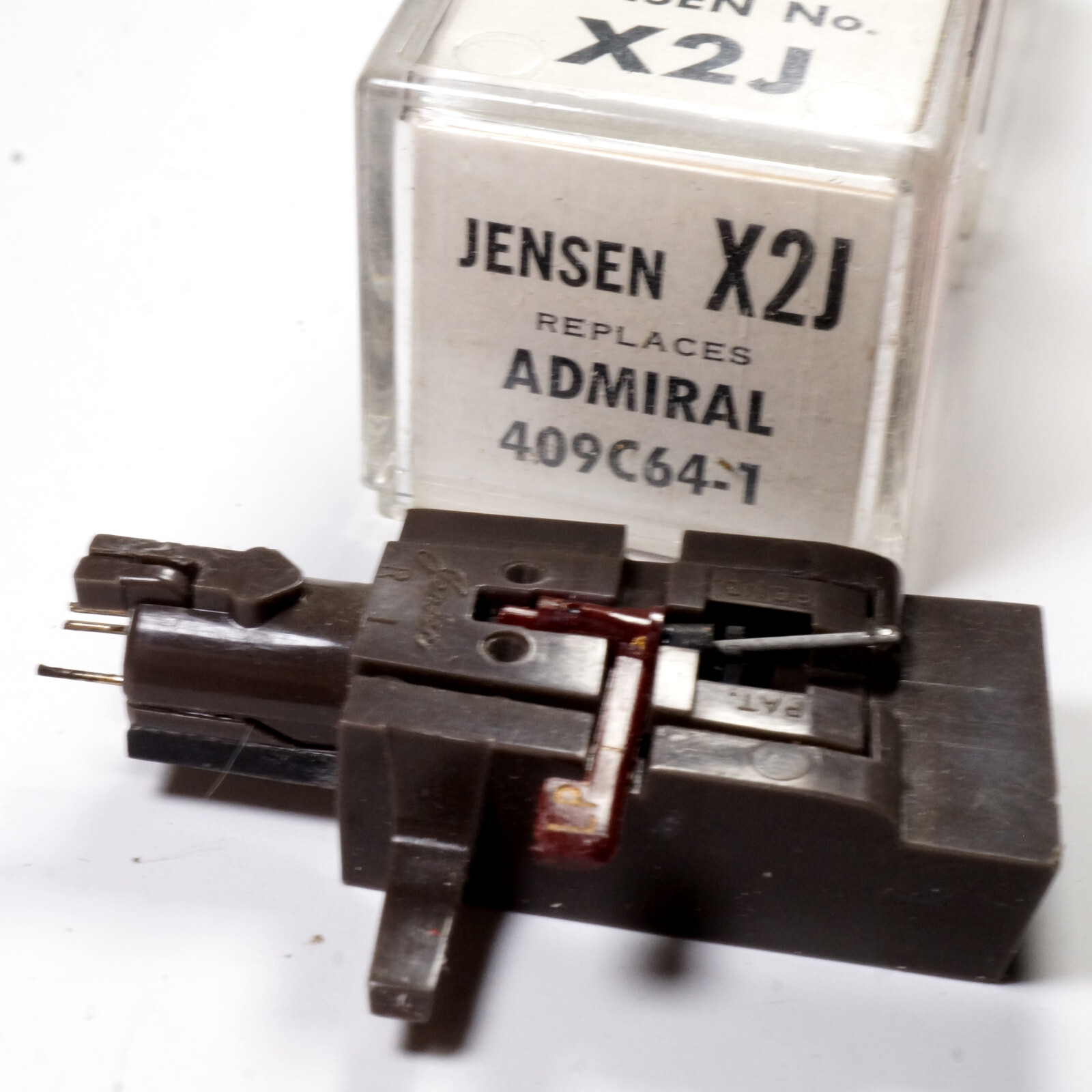 NOS Tested JENSEN X2J Cartridge Head for Admiral 409C64-1