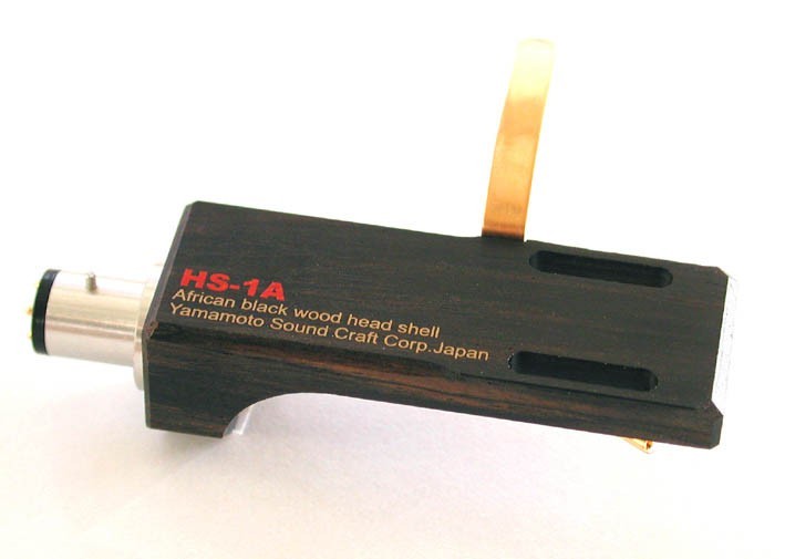 Yamamoto Sound Craft HS-1A African ebony Headshell Music HS1A Wood Japan 2011