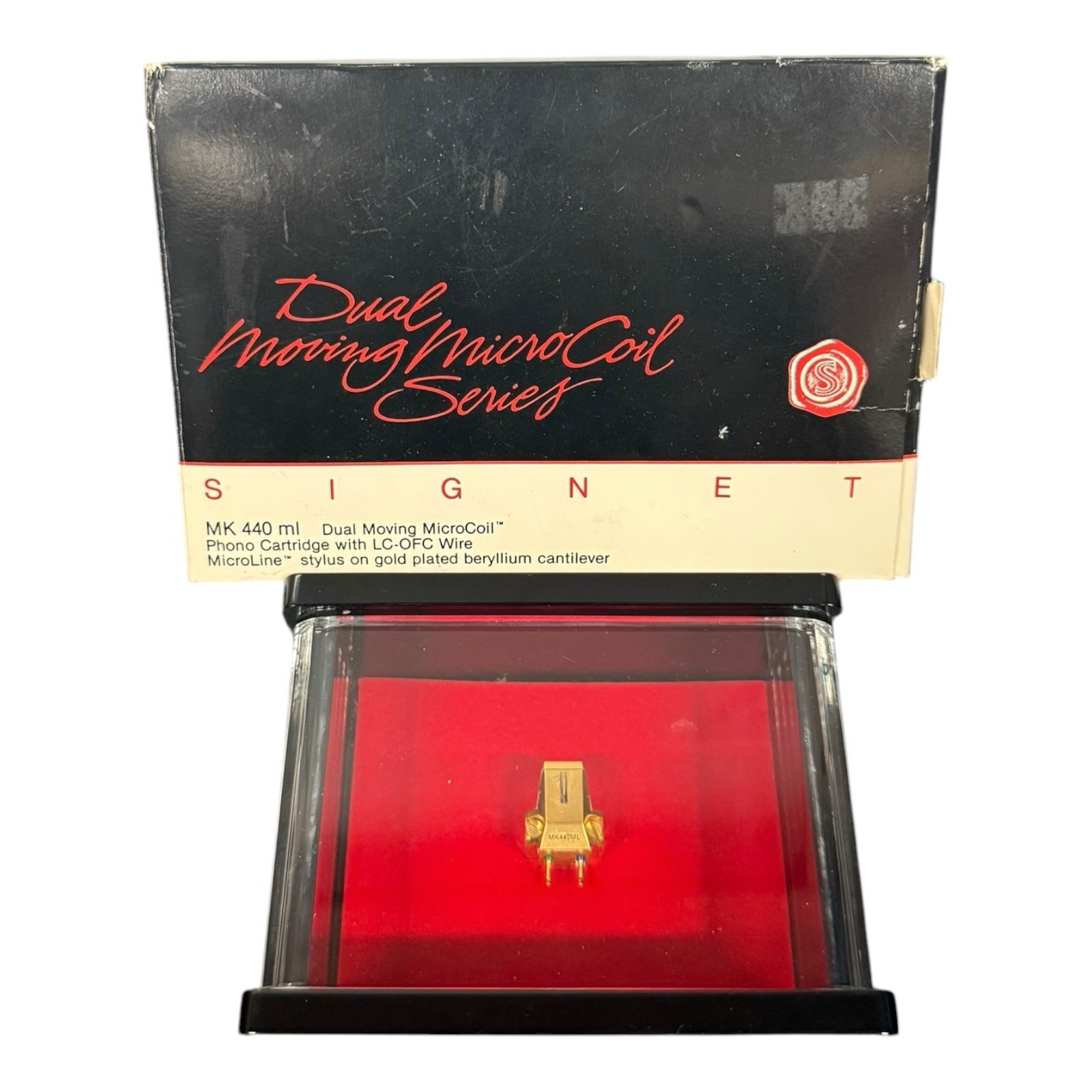 Signet MK 440 ML 1981 Phono Cartridge Gold Plated MicroLine Stylus RARE