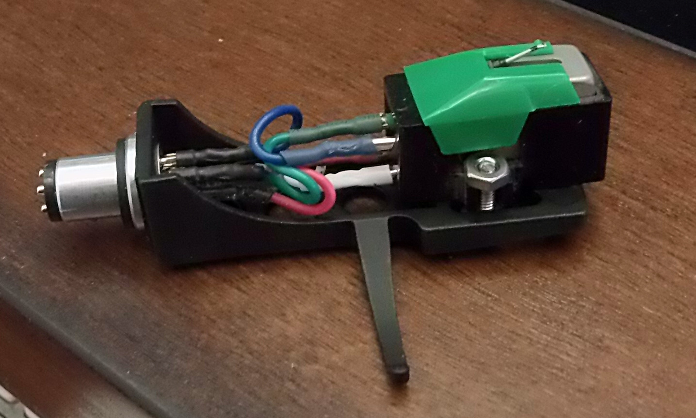 Black Headshell w/ AT11E Cartridge for Kenwood, Pioneer and Technics turntable