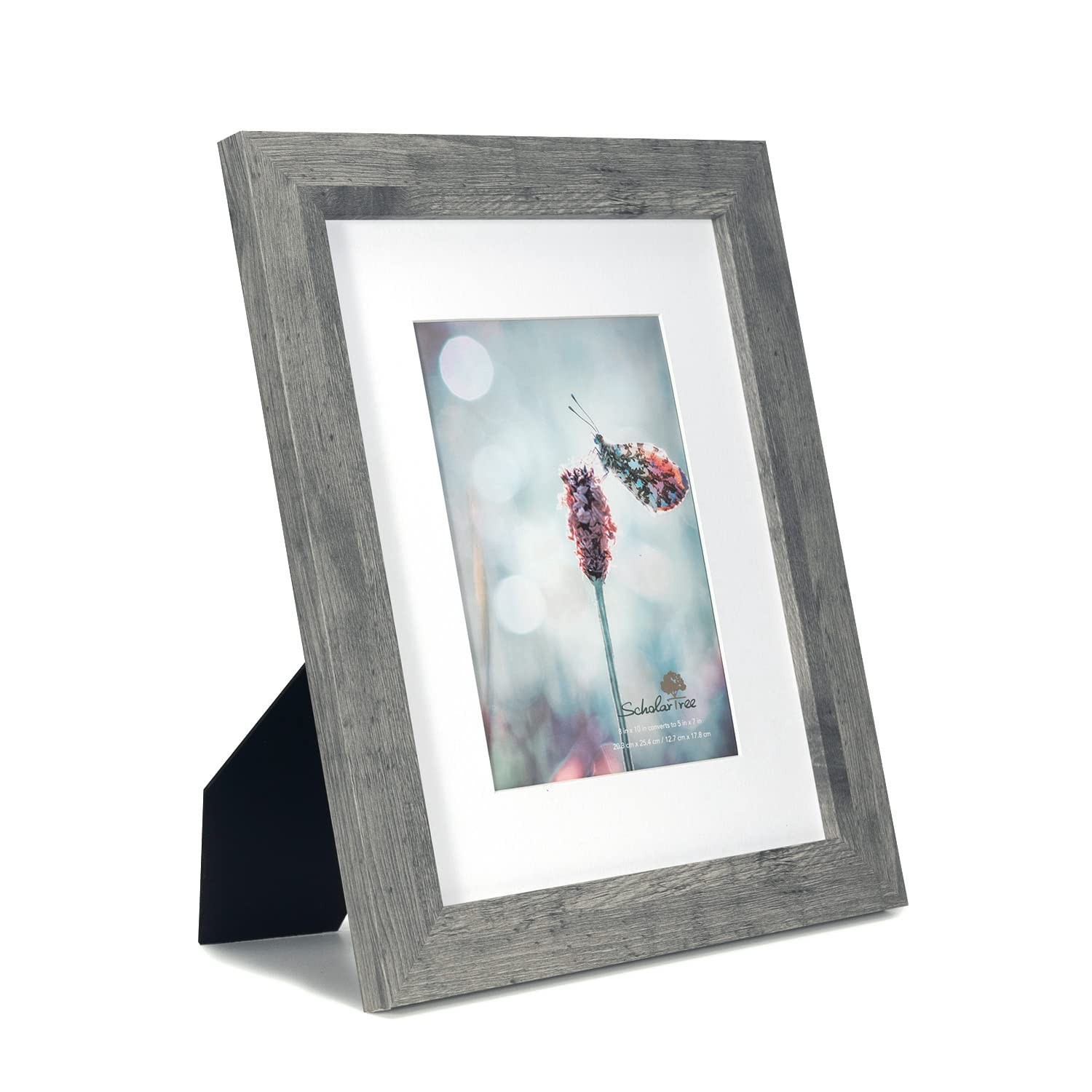 Scholartree Grey 8×10 Picture Frame set of 2,Display inches 2P,