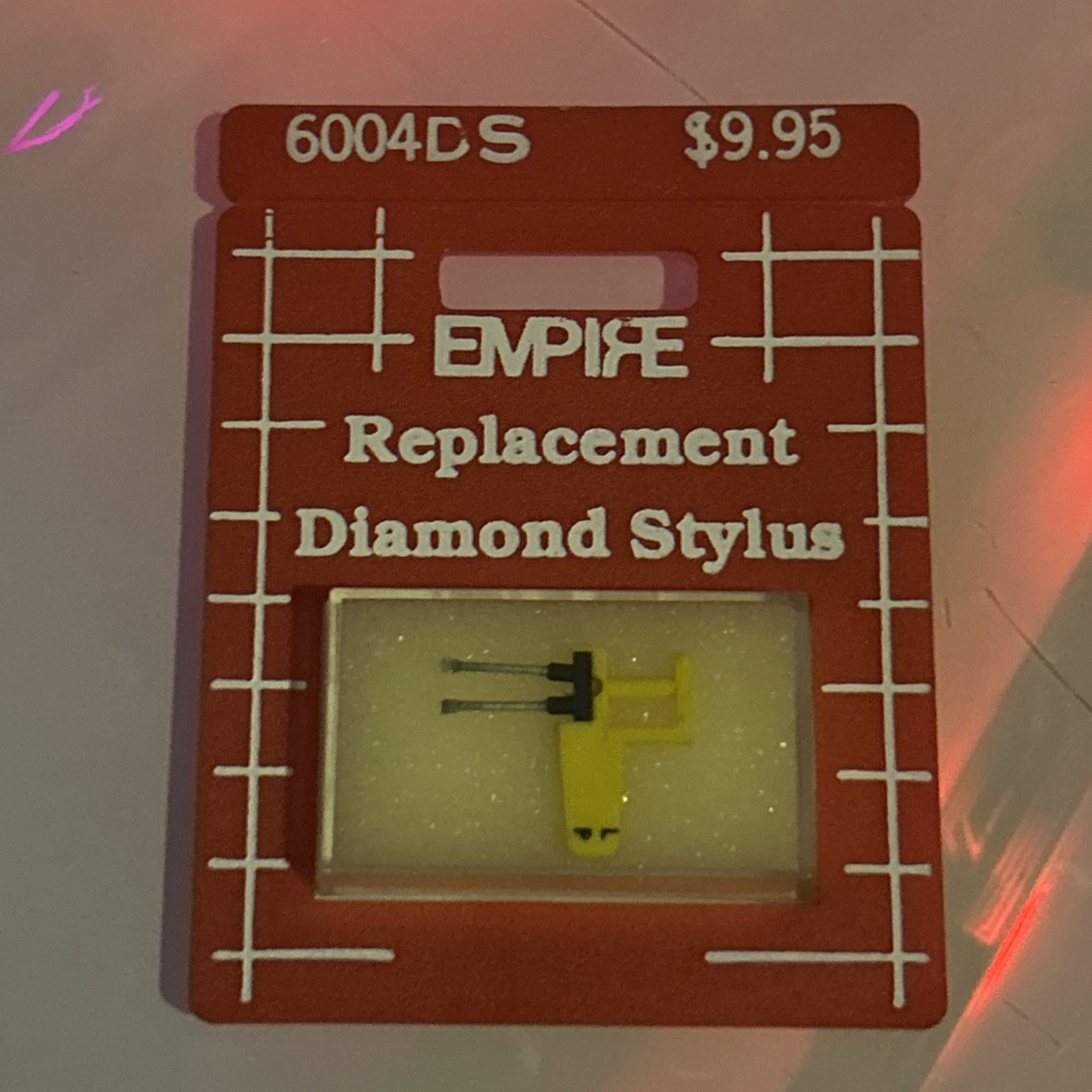 Empire 6004DS Replacement Diamond Stylus For EUPHONICS U-12, U-13. Stylus 372