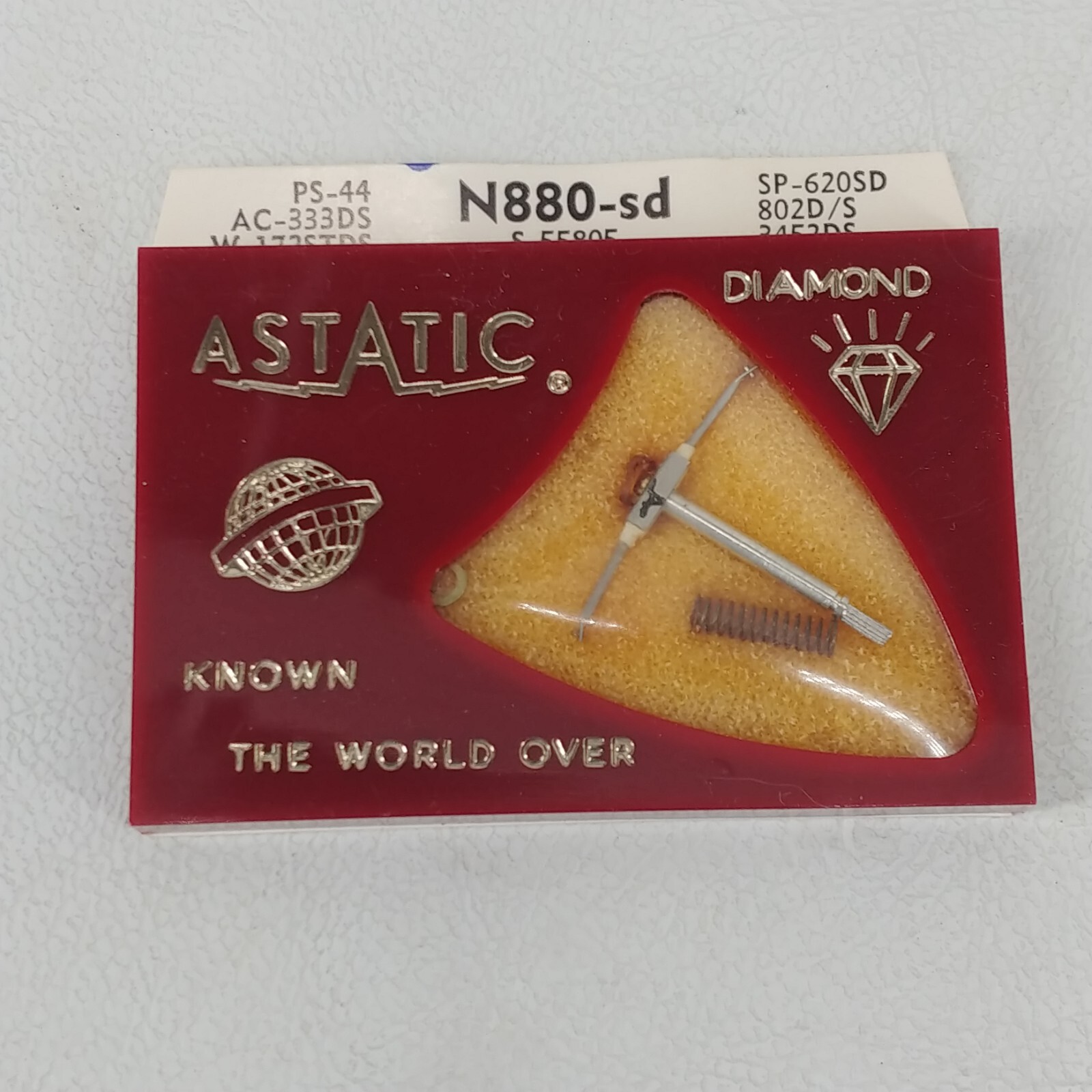 Lot of 7 Various Astatic Record LP Needles N62-sd N72-sd N752-sd N880-sd N883-sd