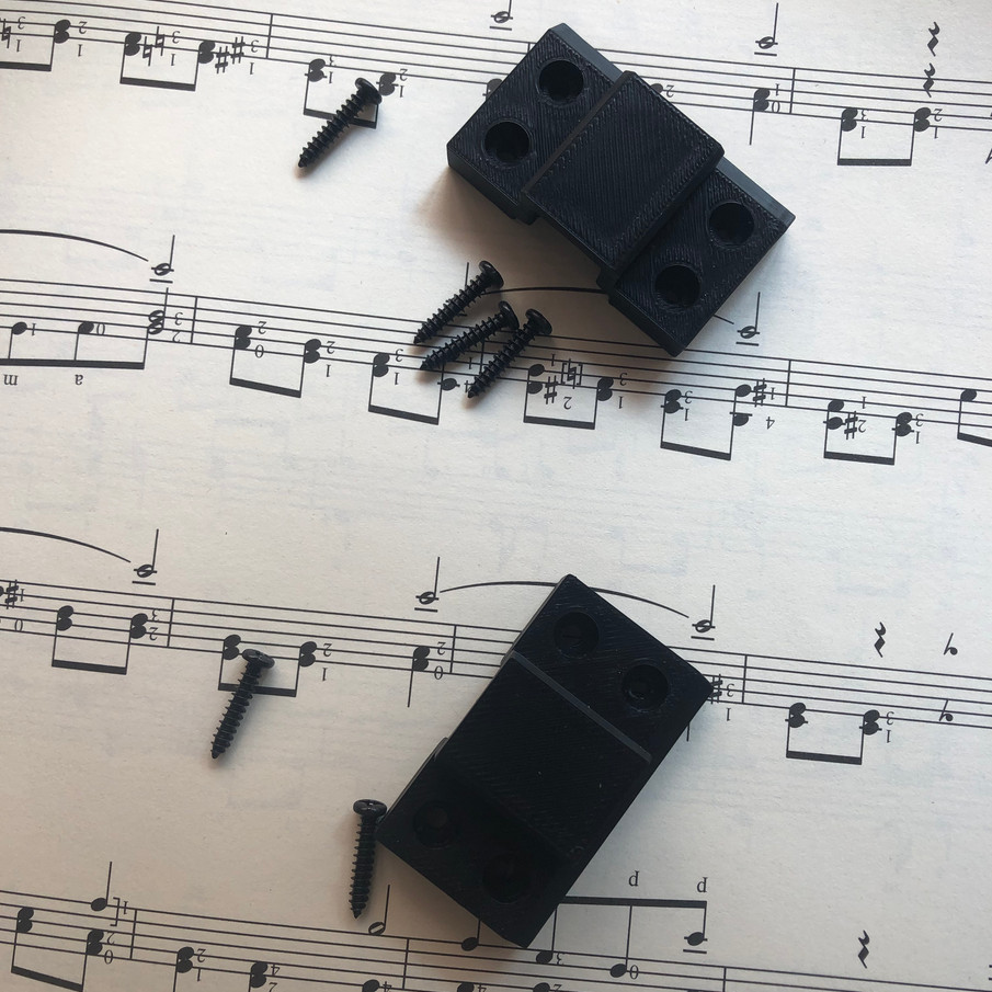 1 Pair of Turntable Hinge Mount Base 3D Print for Audio-Technica Turntable