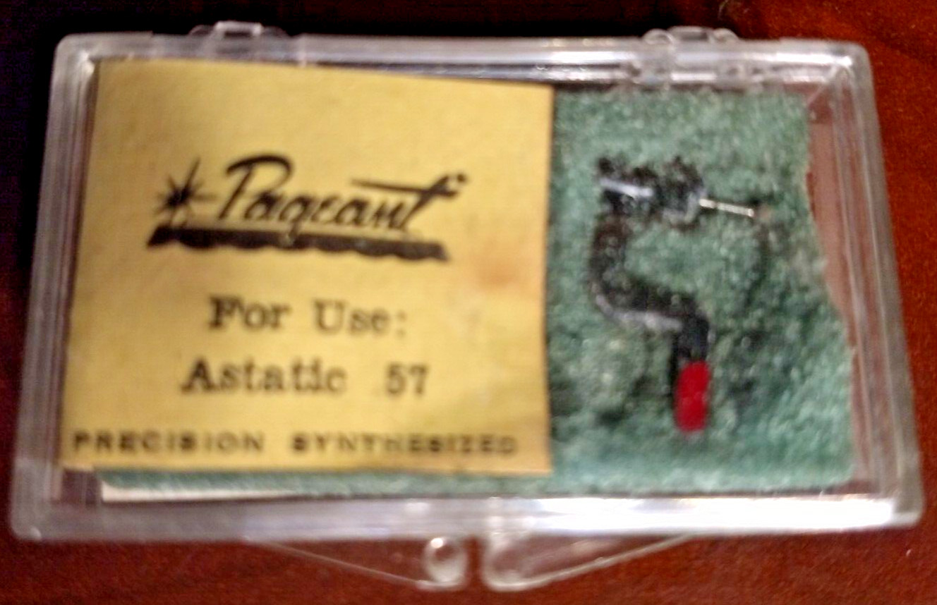 Pageant Astatic 57 78RPM – Precision Synthesized Phono Needle NEW All Speeds