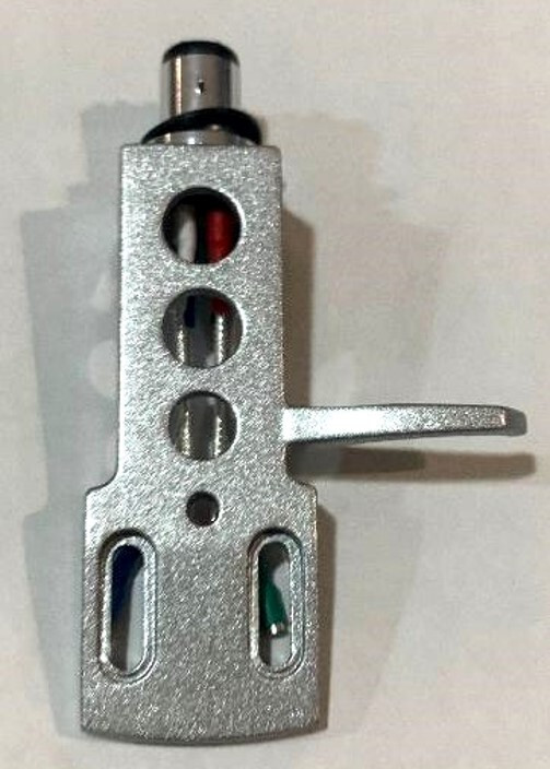 NEW Silver Turntable Headshell fits Technics w AS5 Silver Insulated OFC leads