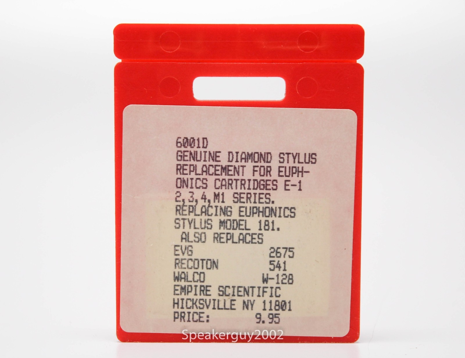 Empire Stylus for Euphonics E-1 2 3 4 M1 Series Cartridges 181 – 6001D