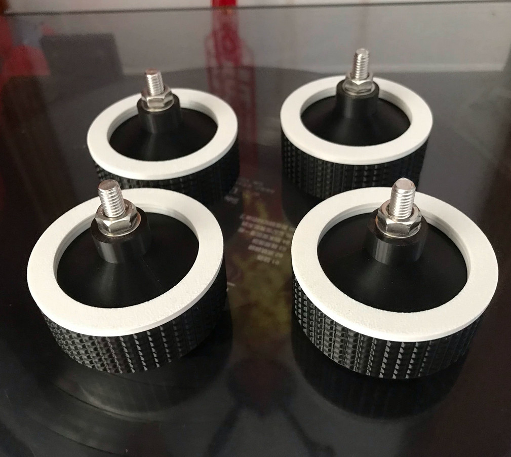 4 Pieces Turntable Feet Replacement Part for Technics SL-1200 Turntable