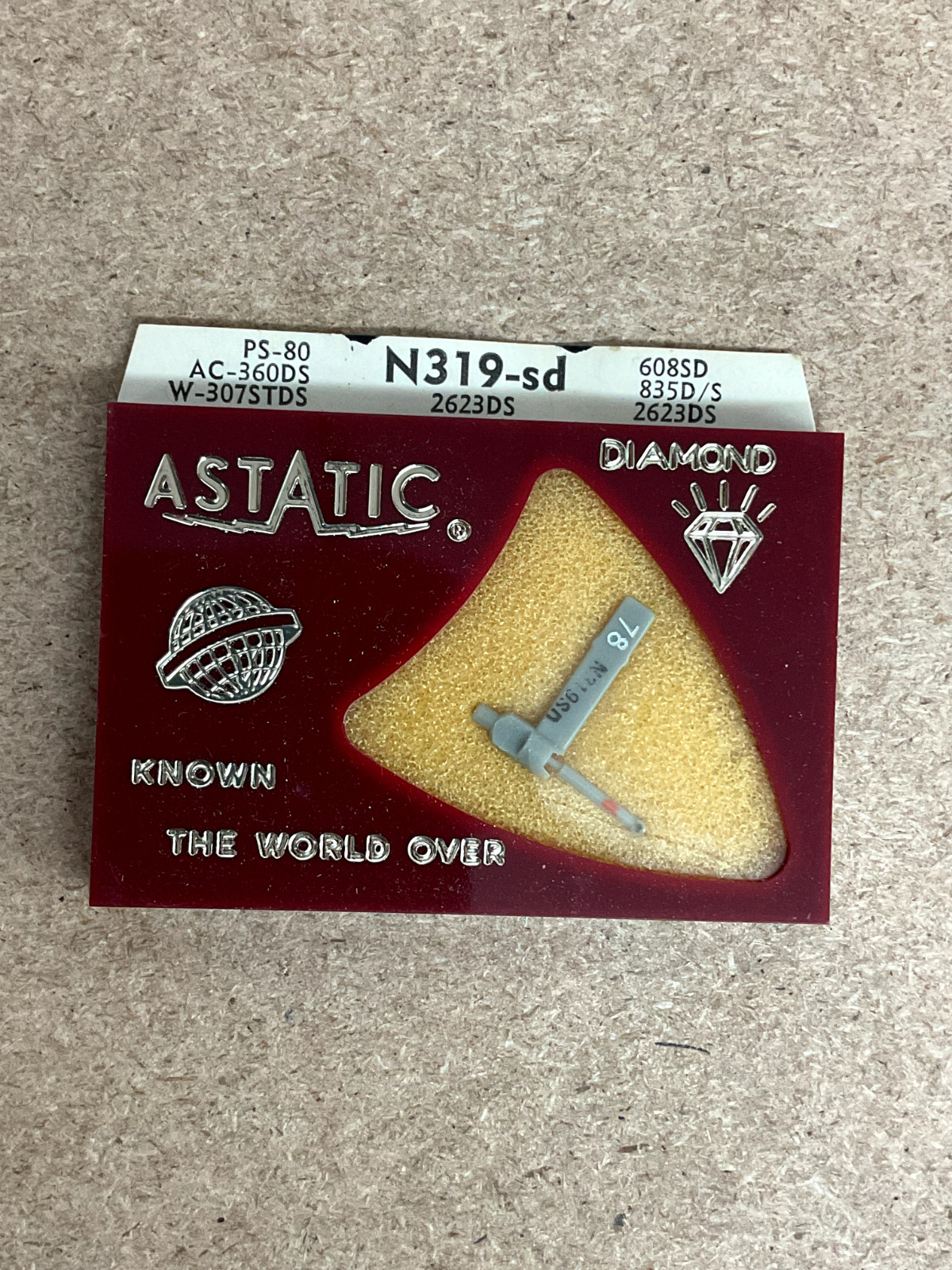 Astatic Record Player N319-sd Diamond Album Player Replacement Needle