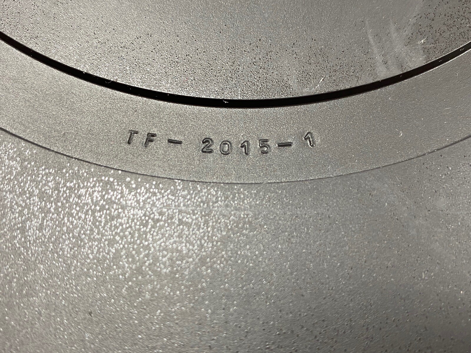 EMT 948 Turntable THORENS RUBBER MAT PLATE USED -PARTS FOR EMT 948 TURNTABLE