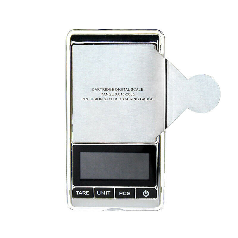 Precision Digital Stylus Needle Pressure Gauge Scale for LP Vinyl Record Player