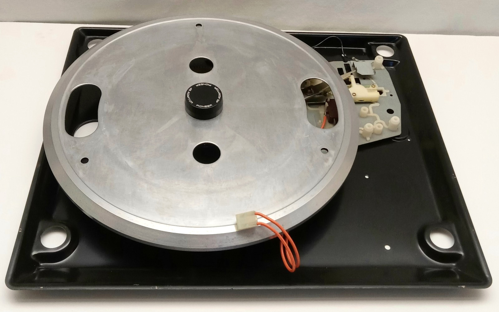 Pioneer PL 100 Turntable Platter Lower Control Assembly Switch Parts Pieces