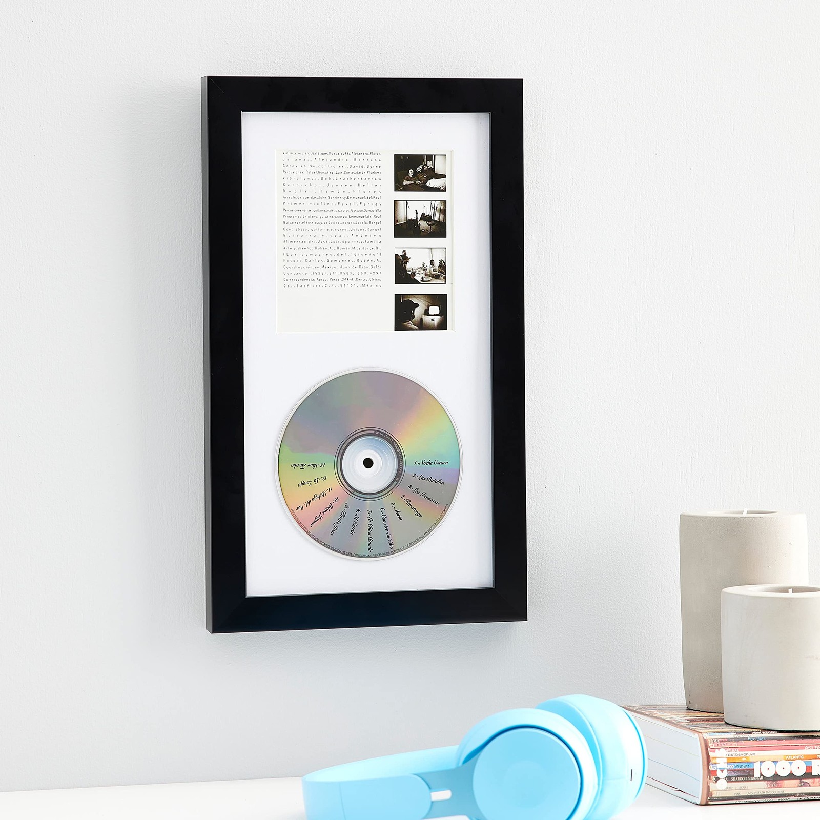 Studio Decor CD Display Case 6.5 x 12, Black