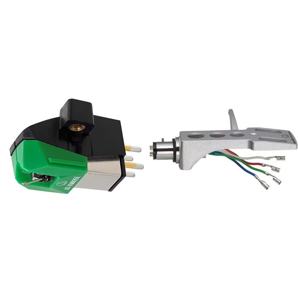 Audio Technica AT-VM95E Dual Moving Magnet Cartridge & at-HS1 Headshell
