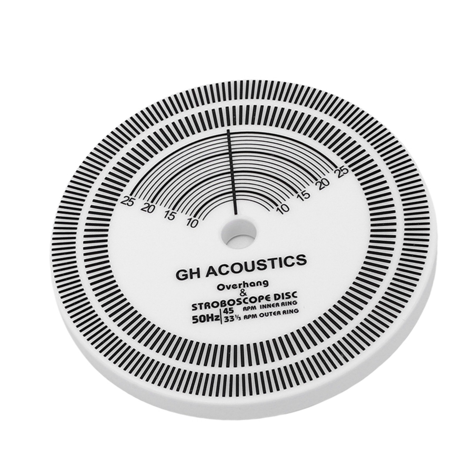 HiFi Turntable Strobe Disc Mat PVC Rotational Speed Detection Turntables Ca FLHV