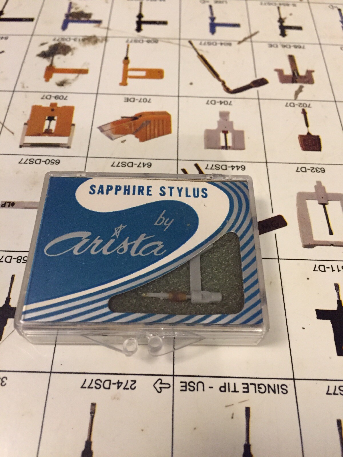 Arista Sapphire Stylus Astatic 153, 157, 341, 345, 479, 481, 499 NOS AS-17