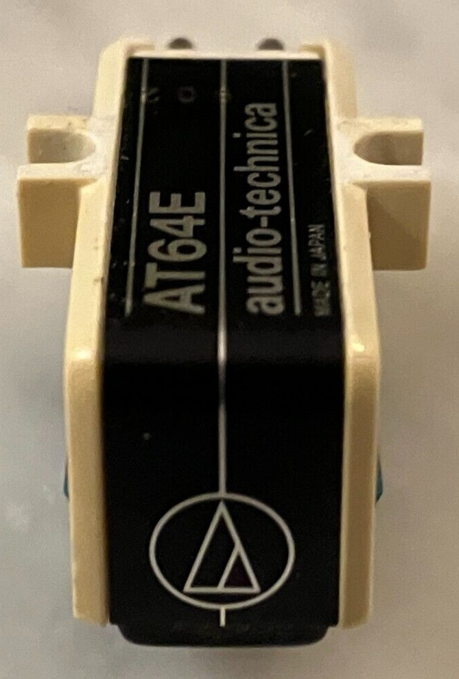 AUDIO TECHNICA AT64E CARTRIDGE & GENUINE AUDIO TECHNICA STYLUS WITH NEEDLE GUARD