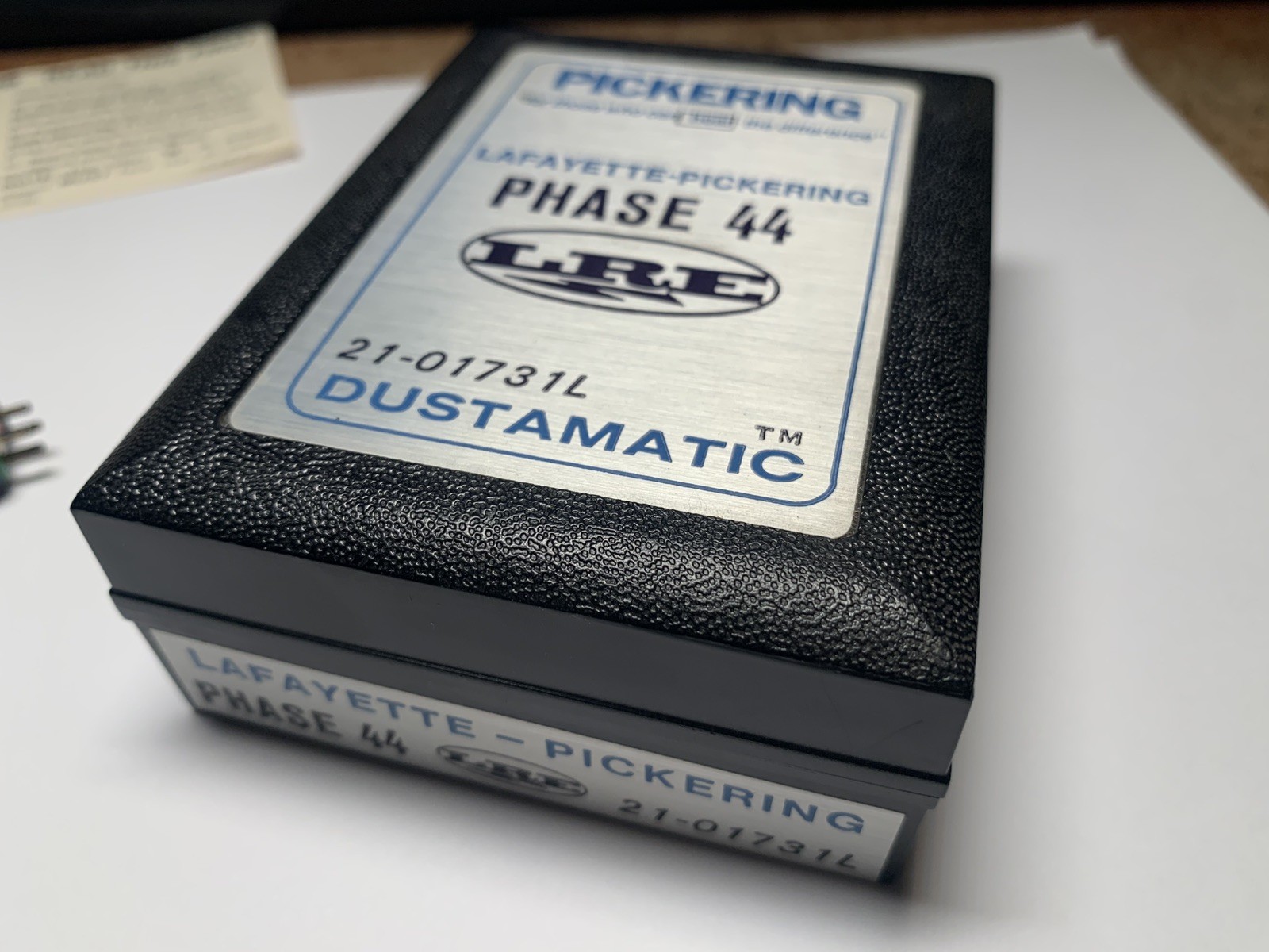 PICKERING PHASE 44 LRE DUSTAMATIC CARTRIDGE W/ORIGINAL CASE RARE